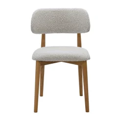 Eetkamerstoel Lexi Beige Eiken - Giga Meubel