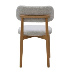 Eetkamerstoel Lexi Beige Eiken - Giga Meubel
