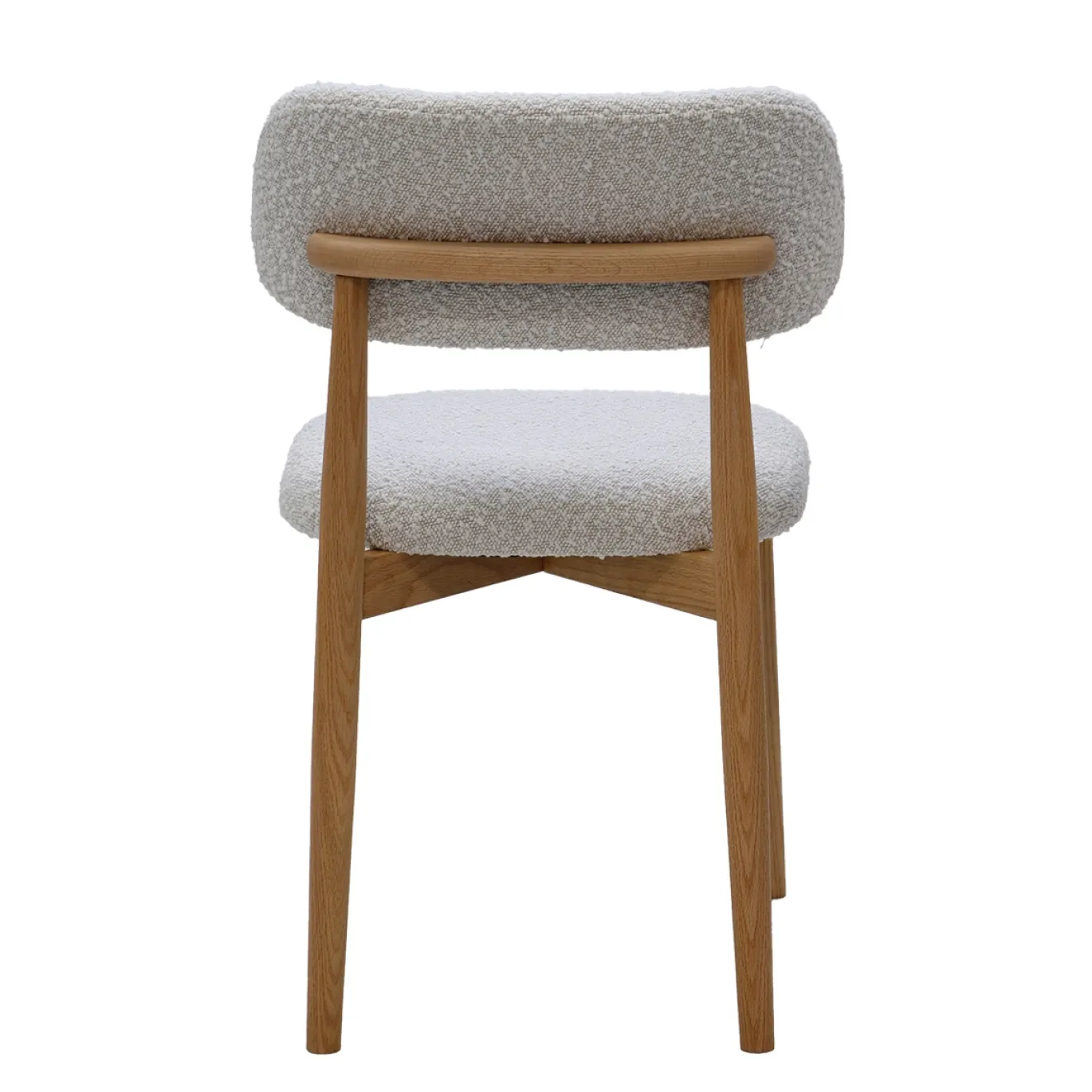 Eetkamerstoel Lexi Beige Eiken - Giga Meubel