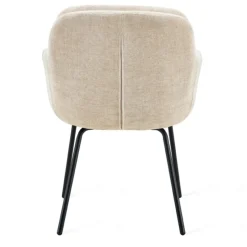 Eetkamerstoel Livia Naturel Taupe - Giga Meubel
