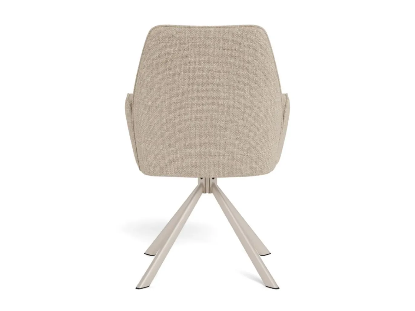 Eetkamerstoel Lorin Met Armleuning Basel Beige Set van 2 - Giga Living
