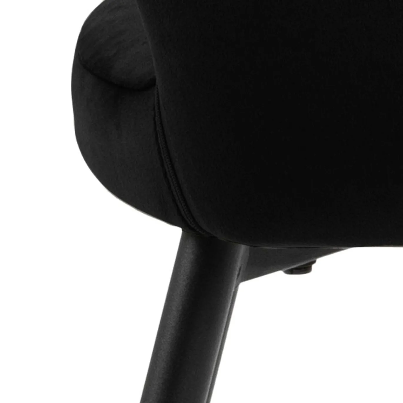 Eetkamerstoel Lucca Met Armleuning Zwart - Giga Living