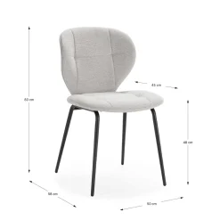 Eetkamerstoel Maori Beige - Giga Meubel