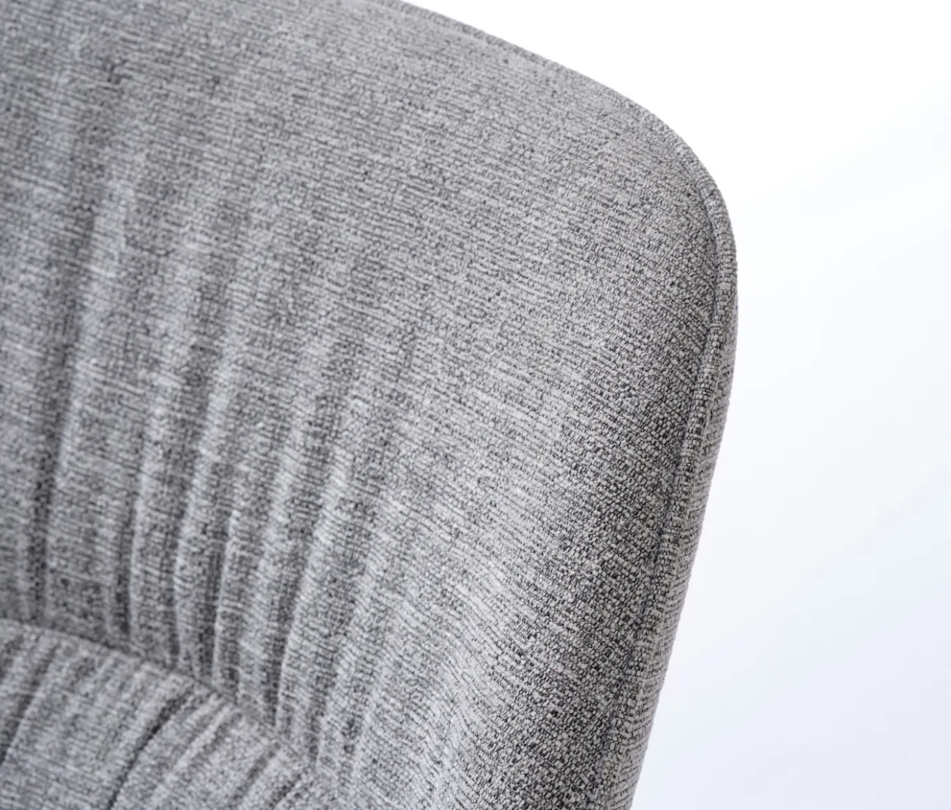 Eetkamerstoel Meridian Mid Grijs Tweed - Giga Living