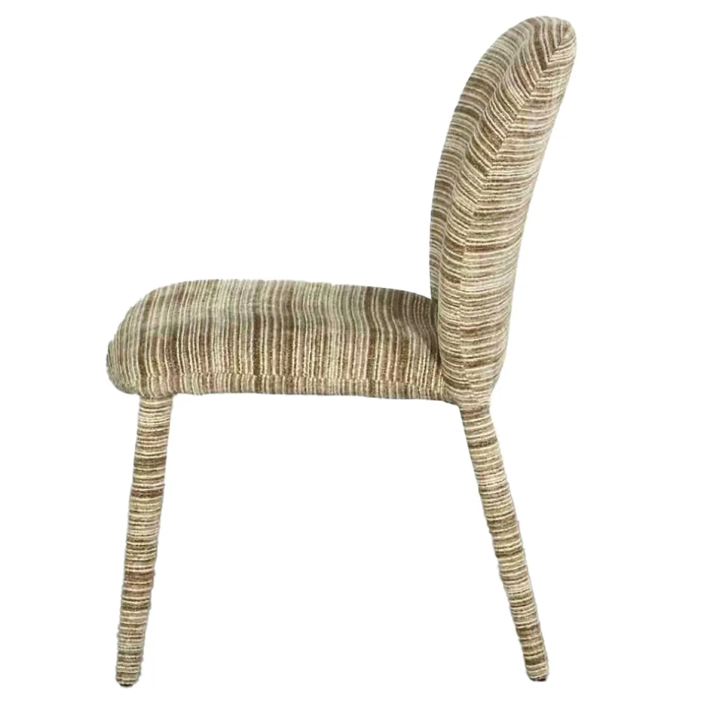 Eetkamerstoel Mia Taupe Chenille - Giga Meubel