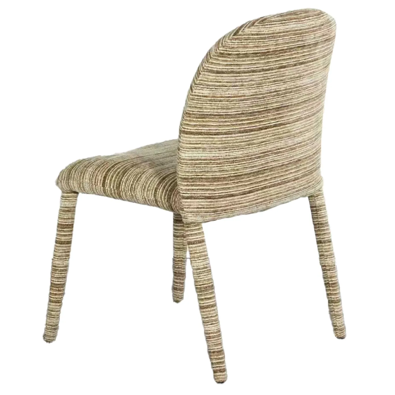 Eetkamerstoel Mia Taupe Chenille - Giga Meubel