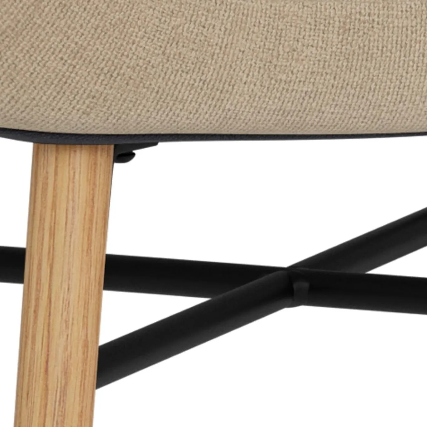 Eetkamerstoel Mona Beige Set van 2 - Giga Living