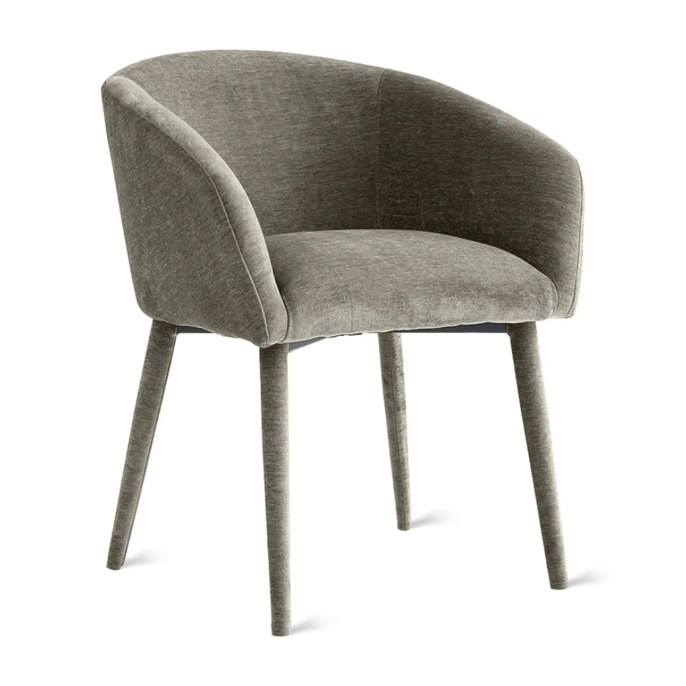Eetkamerstoel Multinova Velvet Taupe - Giga Meubel