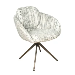 Eetkamerstoel Nice Be Stylish Lichtgroen Moon Draaibaar Anodic