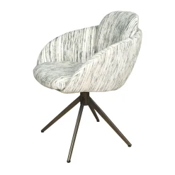 Eetkamerstoel Nice Be Stylish Lichtgroen Moon Draaibaar Anodic