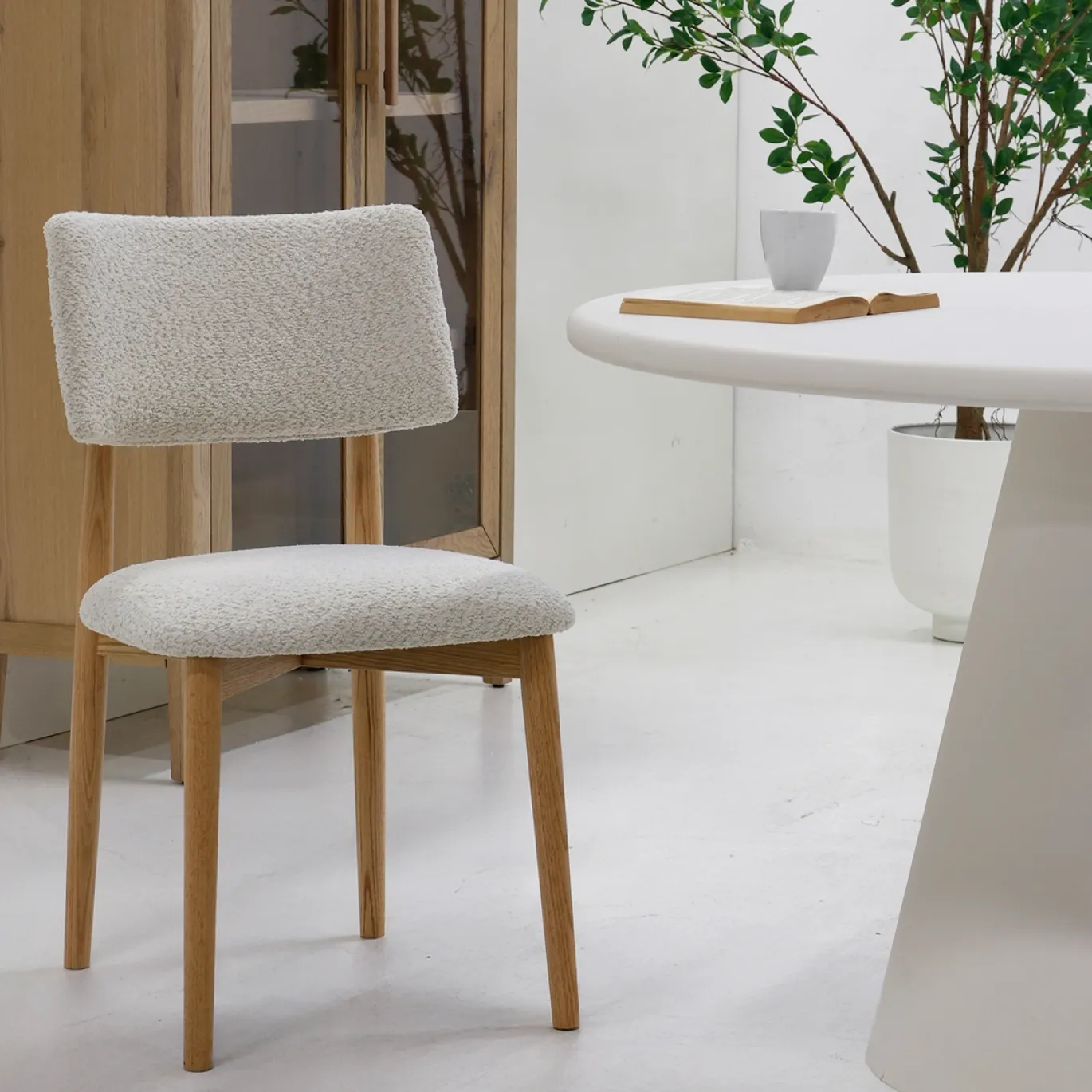 Eetkamerstoel Nova Beige Eiken - Giga Meubel