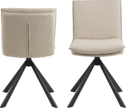Eetkamerstoel Odense Beige Basel - Giga Living