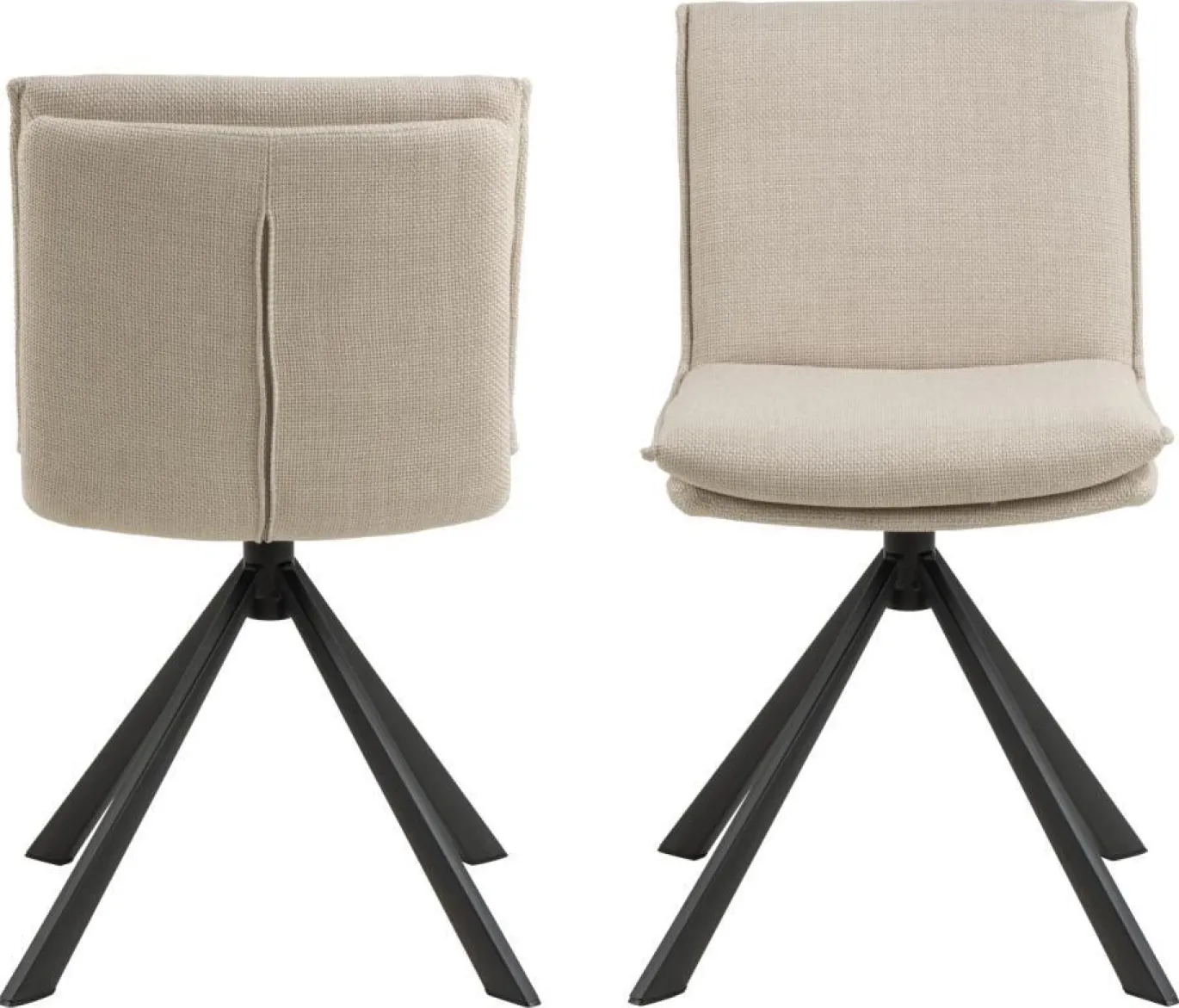 Eetkamerstoel Odense Beige Basel - Giga Living