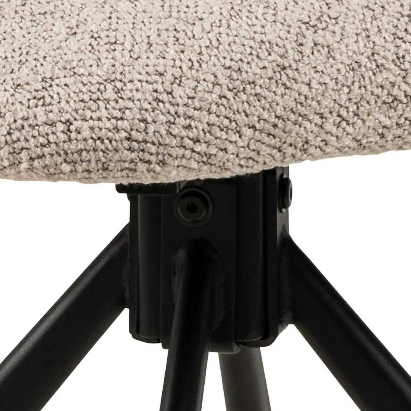 Eetkamerstoel Orrisdale Monza Beige Draaibaar - Giga Living