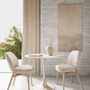 Eetkamerstoel Oswin Apia Zand Set van 2 - Giga Living