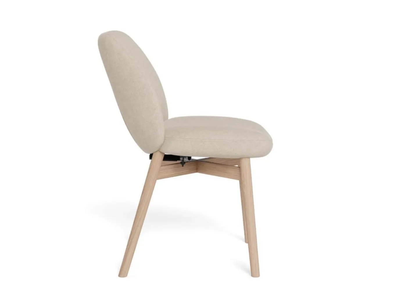 Eetkamerstoel Oswin Apia Zand Set van 2 - Giga Living