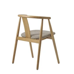 Eetkamerstoel Relate Naturel Latte Eiken - Giga Living