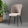 Eetkamerstoel Rubi Cappuccino Set van 2
