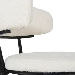 Eetkamerstoel Sander Teddy Crème - Giga Meubel