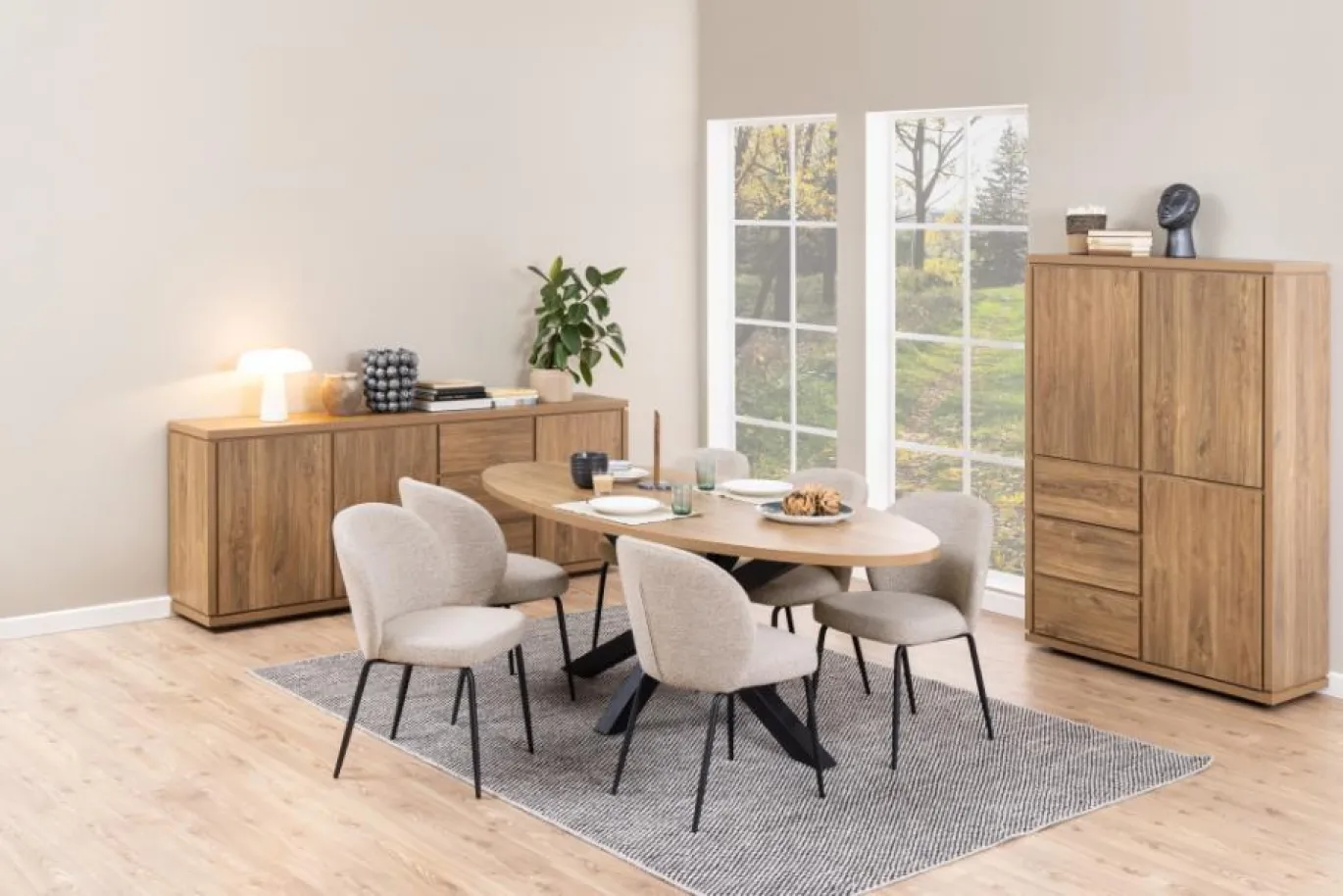 Eetkamerstoel Santiago Beige - Giga Living