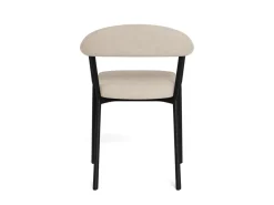 Eetkamerstoel Sienna Met Armleuning Apia Zand Set van 2 - Giga Living