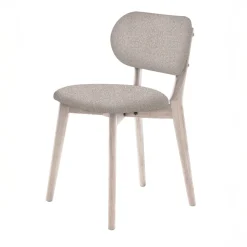 Eetkamerstoel Stilo Zand/wit - Giga Living