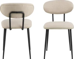 Eetkamerstoel Surat Beige - Giga Living