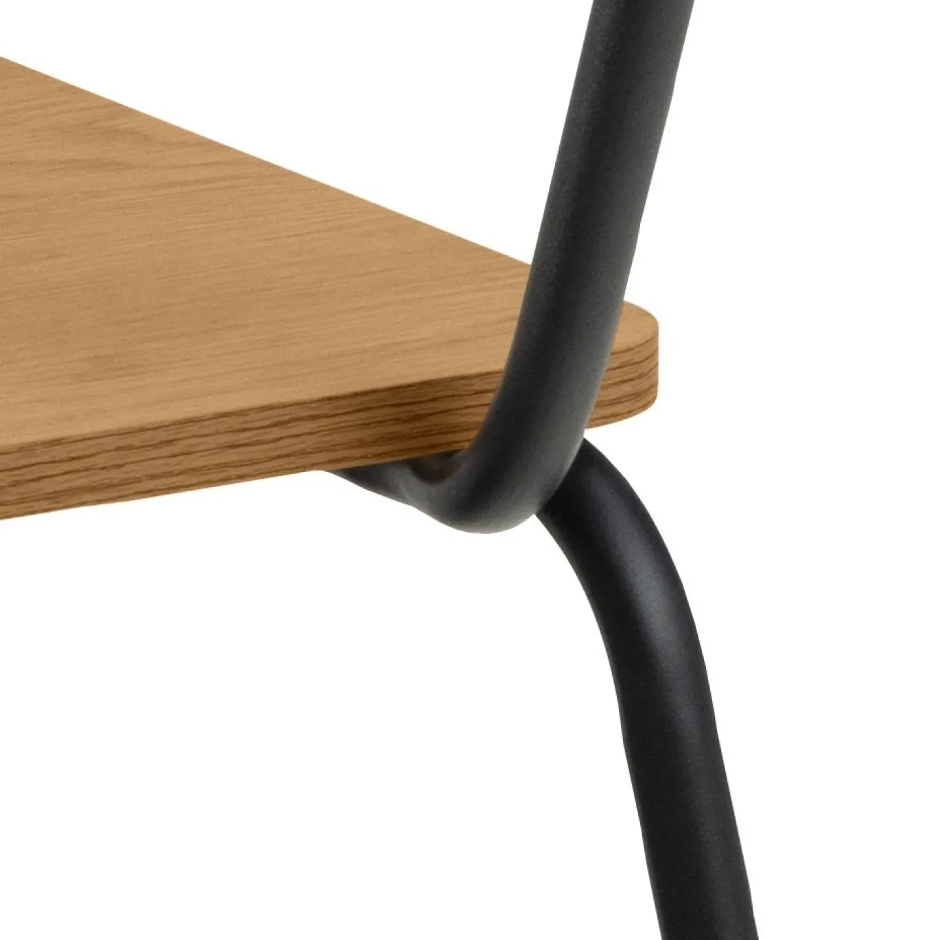 Eetkamerstoel Tjorna Melamine Mat Wild Eiken - Giga Living