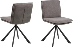 Eetkamerstoel Tregoss Bruin - Giga Living