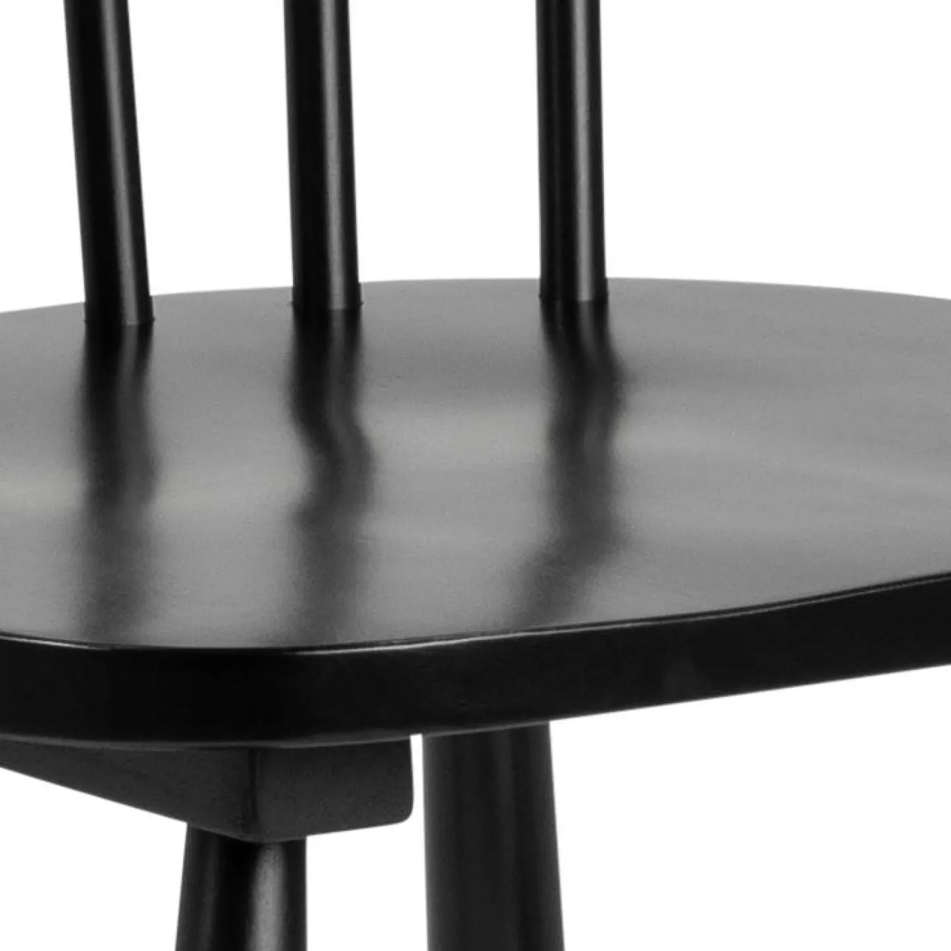 Eetkamerstoel Urvik Birch Zwart - Giga Living