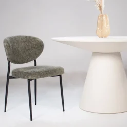Eetkamerstoel Vajèn Groen - Giga Meubel