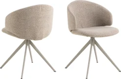 Eetkamerstoel Valerie Beige Monza - Giga Living