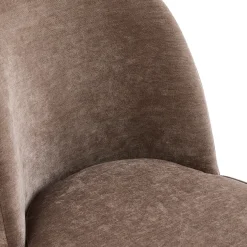 Eetkamerstoel Vero Velvet Taupe - Giga Meubel