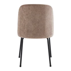 Eetkamerstoel Vero Velvet Taupe - Giga Meubel