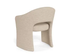 Eetkamerstoel Viona Met Armleuning Cona Beige - Giga Living