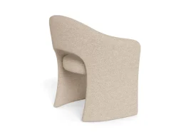 Eetkamerstoel Viona Met Armleuning Cona Beige - Giga Living