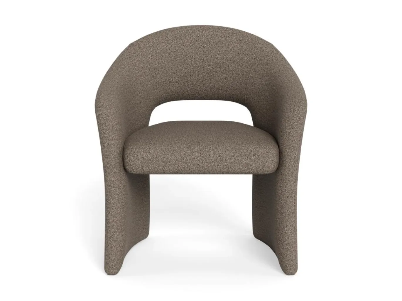 Eetkamerstoel Viona Met Armleuning Cona Taupe - Giga Living