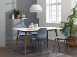 Eetkamerstoel Whitby Dusty Blauw - Giga Living