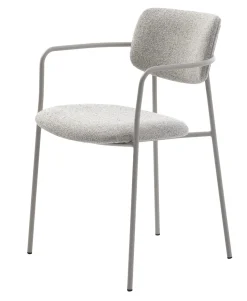 Eetkamerstoel Zama Off White Melange - Giga Living