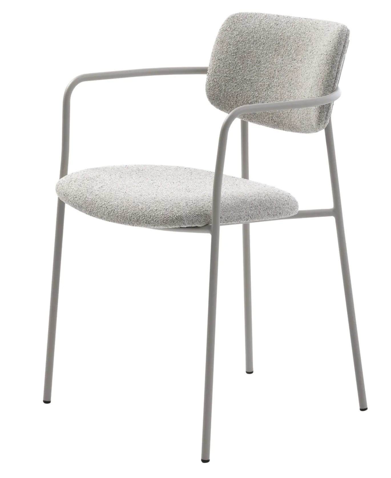 Eetkamerstoel Zama Off White Melange - Giga Living