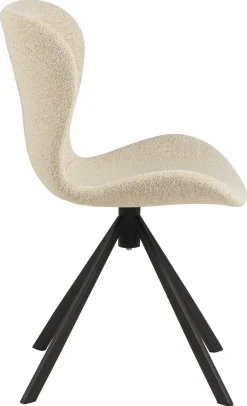 Eetkamerstoel Zaria Beige Draaibaar - Giga Living