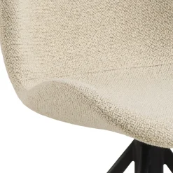 Eetkamerstoel Zaria Beige Draaibaar - Giga Living