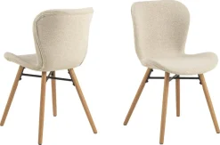 Eetkamerstoel Zaria Beige - Giga Living