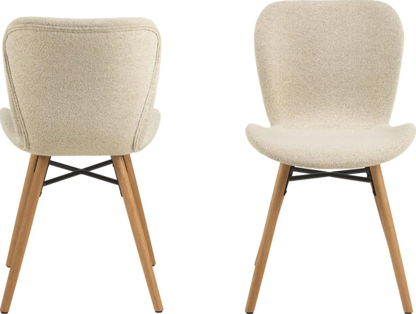 Eetkamerstoel Zaria Beige - Giga Living