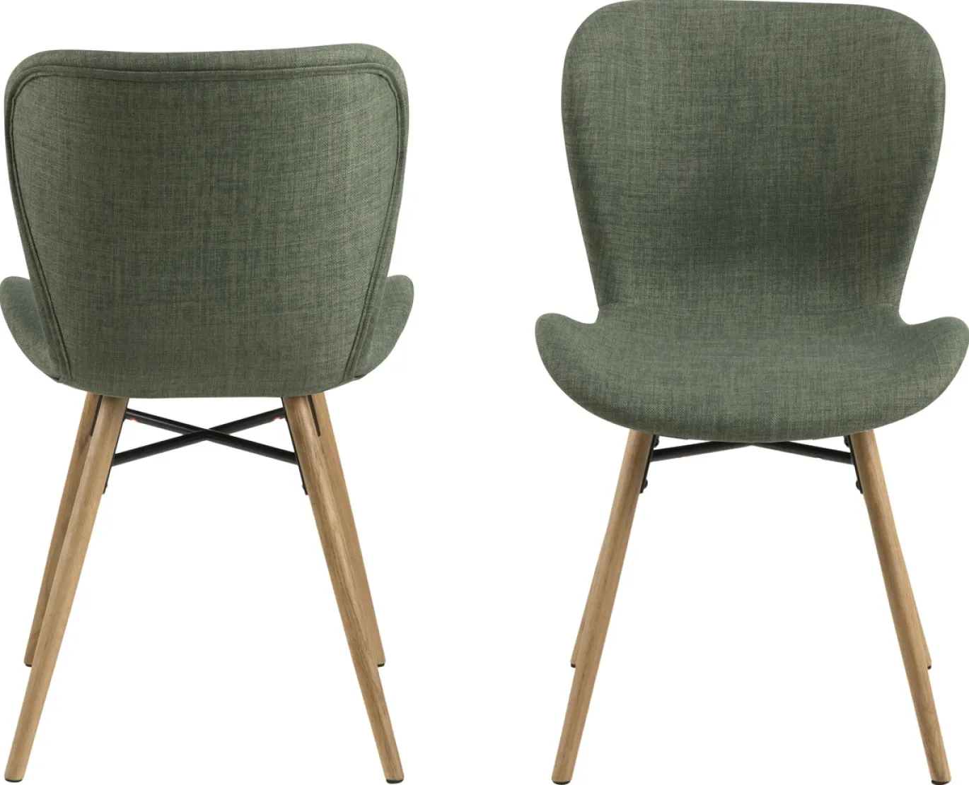 Eetkamerstoel Zaria Groen - Giga Living