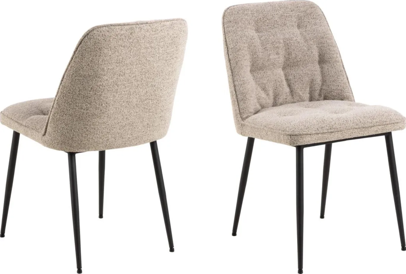 Eetkamerstoel Zion Beige - Giga Living