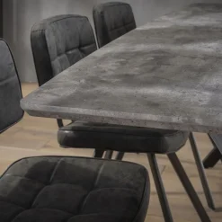 Eetkamertafel 190cm Betonlook - Giga Meubel