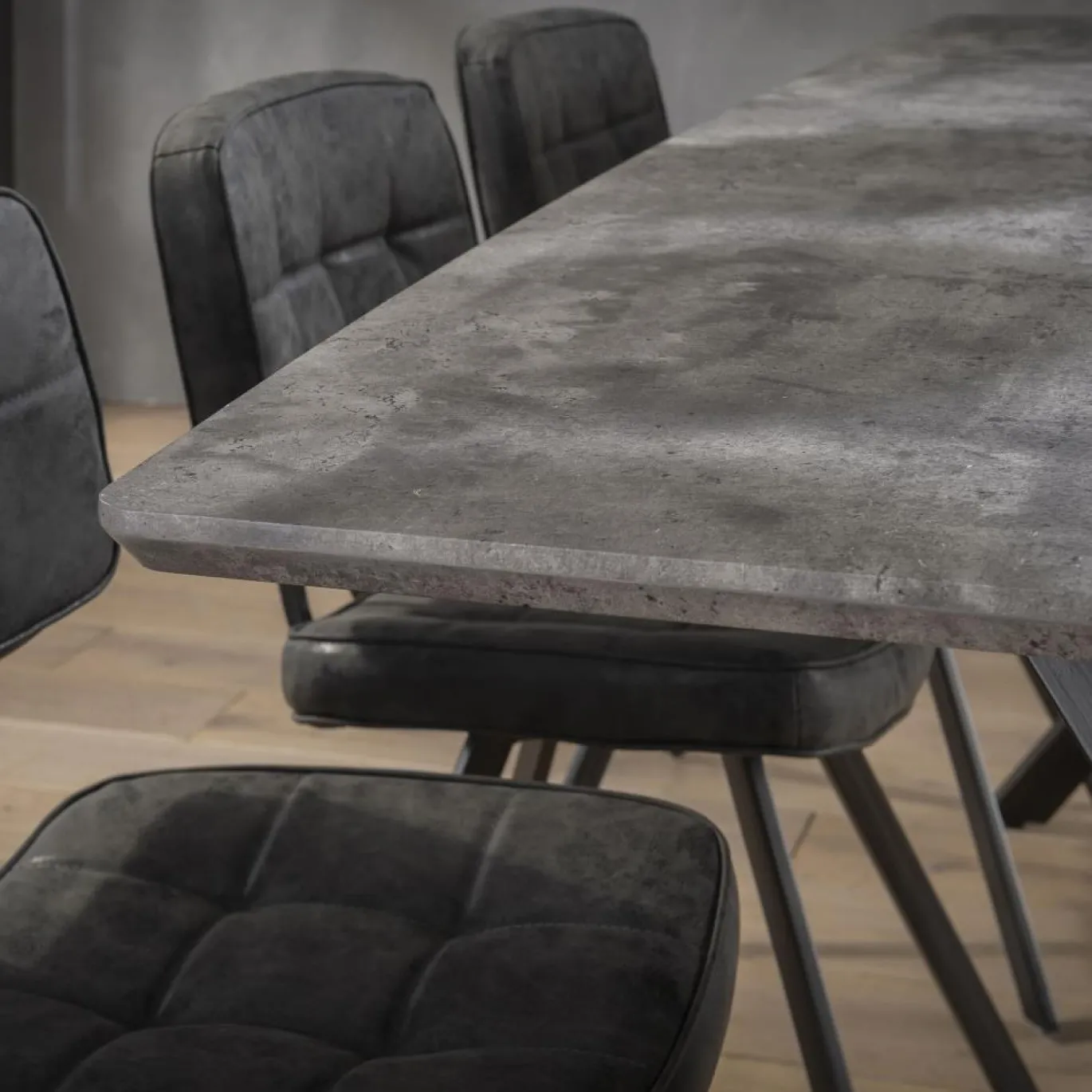 Eetkamertafel 190cm Betonlook - Giga Meubel