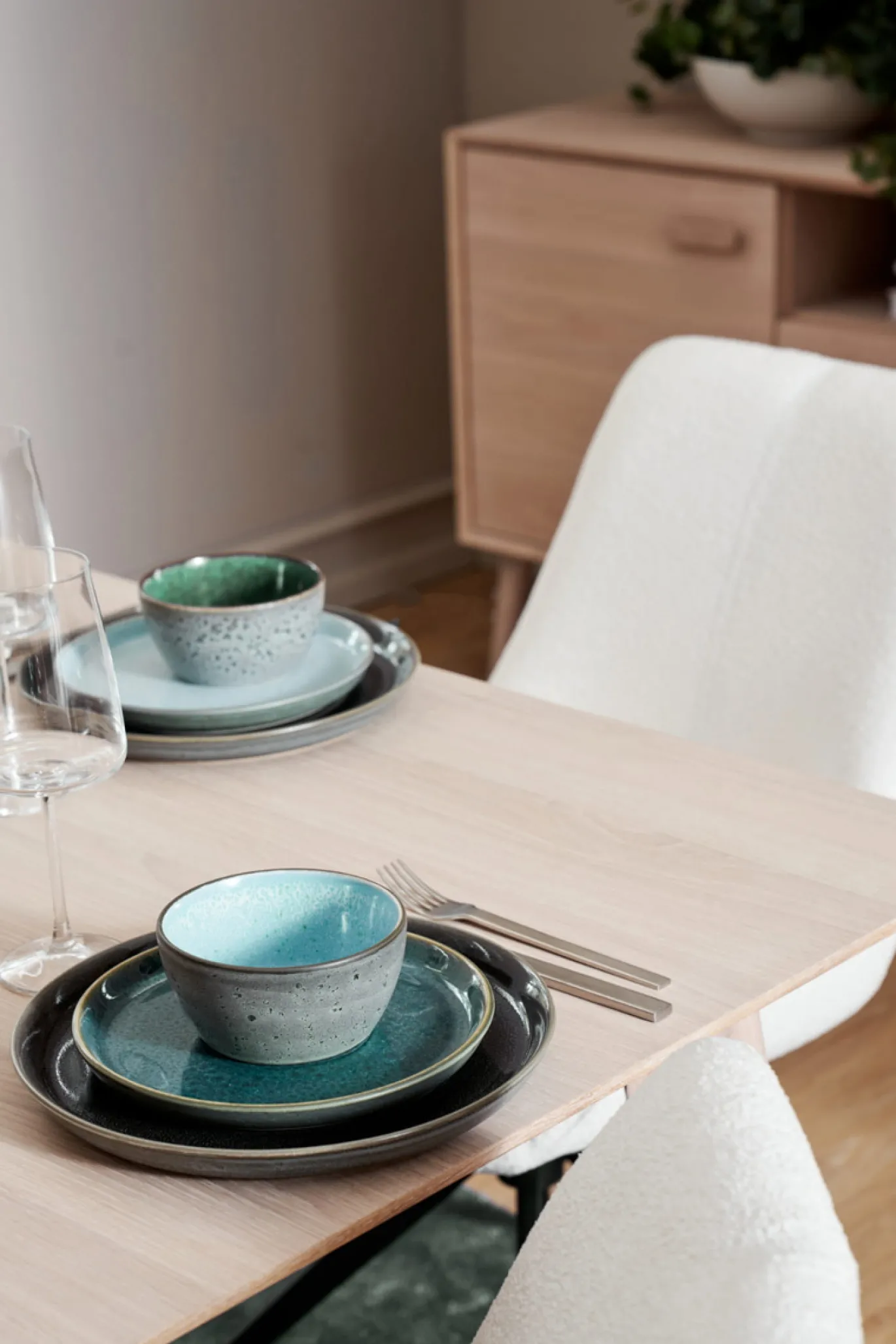 Eetkamertafel Porto Naturel Eiken 170x95cm - Giga Meubel