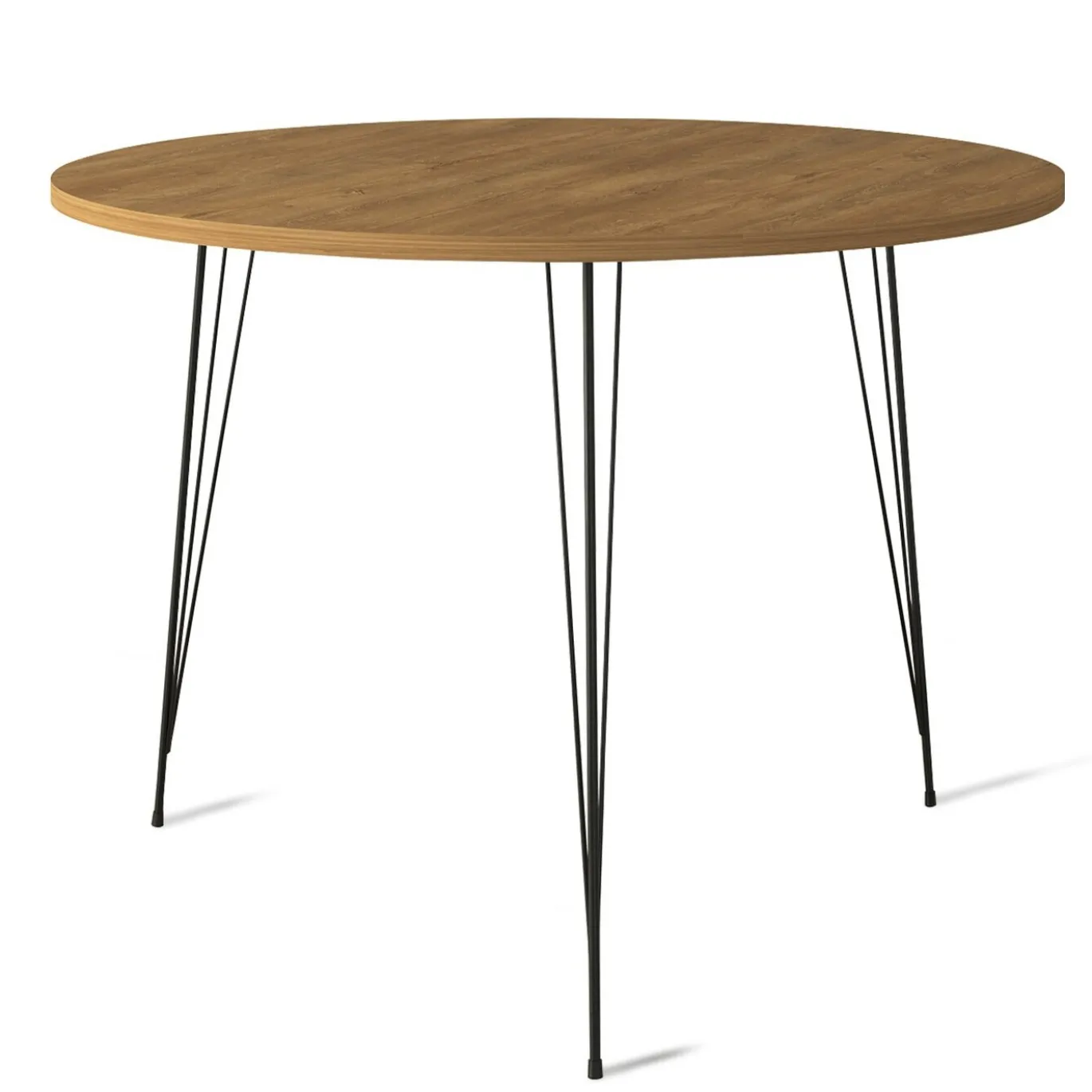 Eetkamertafel Sandalf Melamine Caucasian Eiken